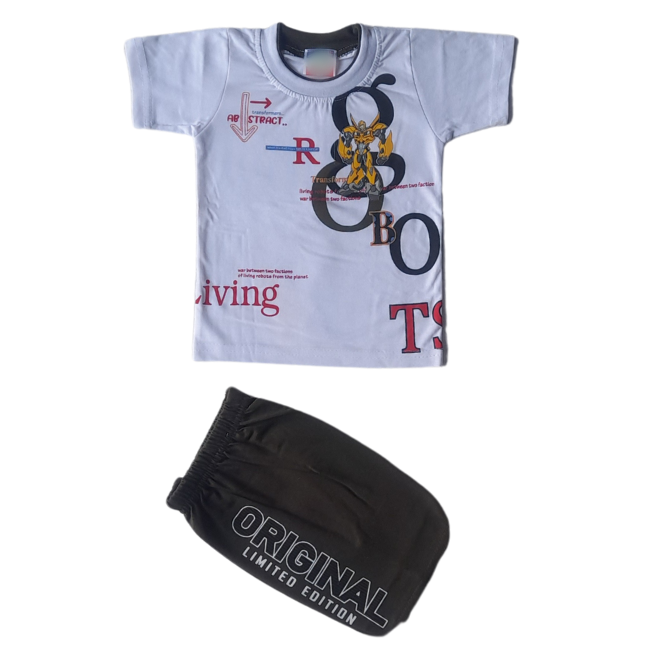 MOON FLY BOYS CASUAL T-SHIRT SHORTS ARTICLE NO KDNSMFD1M