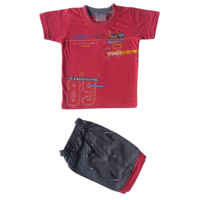 MOON FLY BOYS CASUAL T-SHIRT SHORTS ARTICLE NO KDNSMFD3M