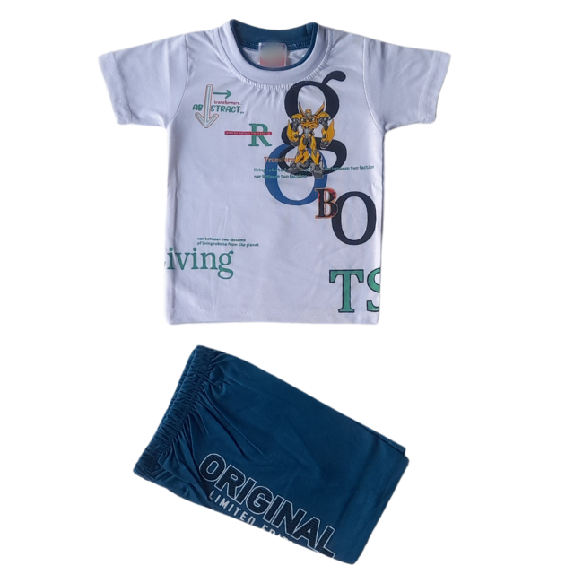 MOON FLY BOYS CASUAL T-SHIRT SHORTS ARTICLE NO KDNSMFD1M