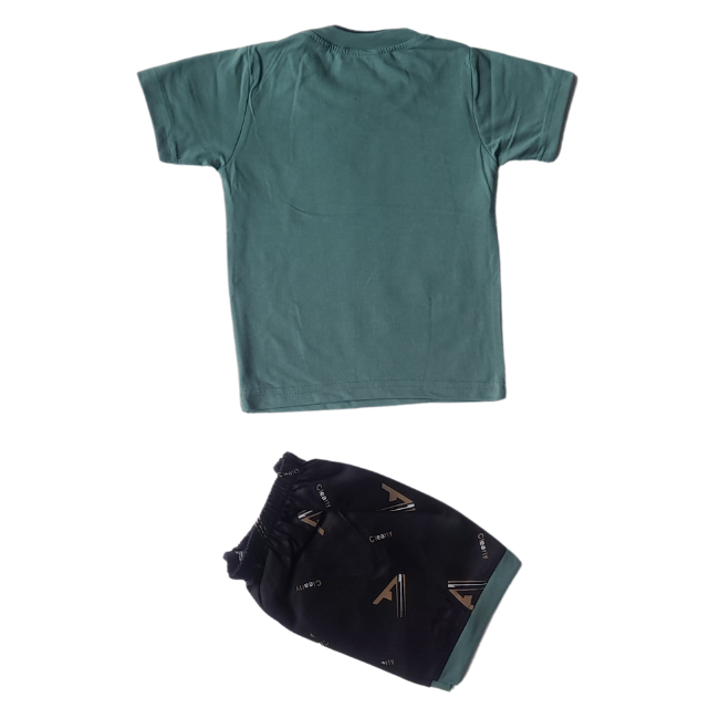 MOON FLY BOYS CASUAL T-SHIRT SHORTS ARTICLE NO KDNSMFD4M