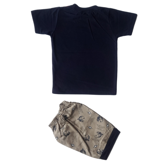MOON FLY BOYS CASUAL T-SHIRT SHORTS ARTICLE NO KDNSMFD2M