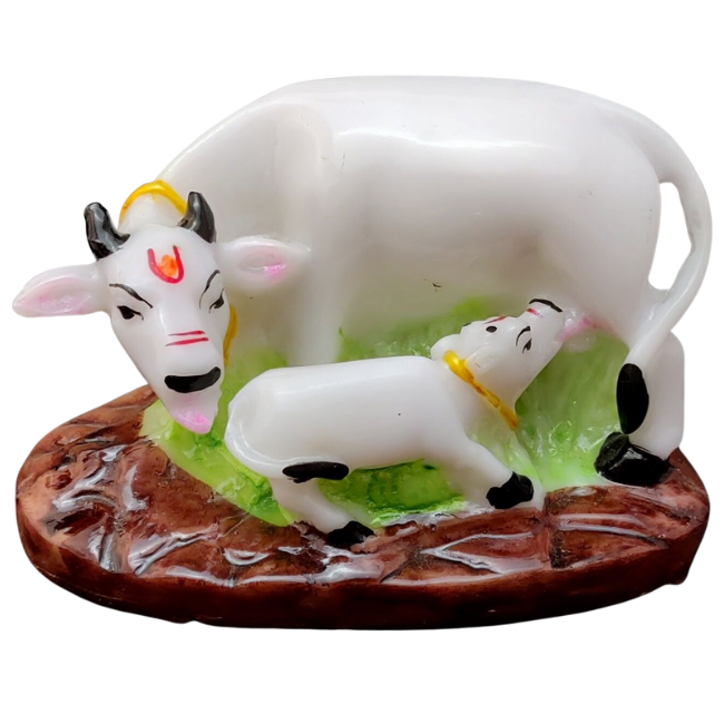 SPRINKLES Kamdhenu Cow & Calf Statue ARTICLE NO GDSKKCCD1M