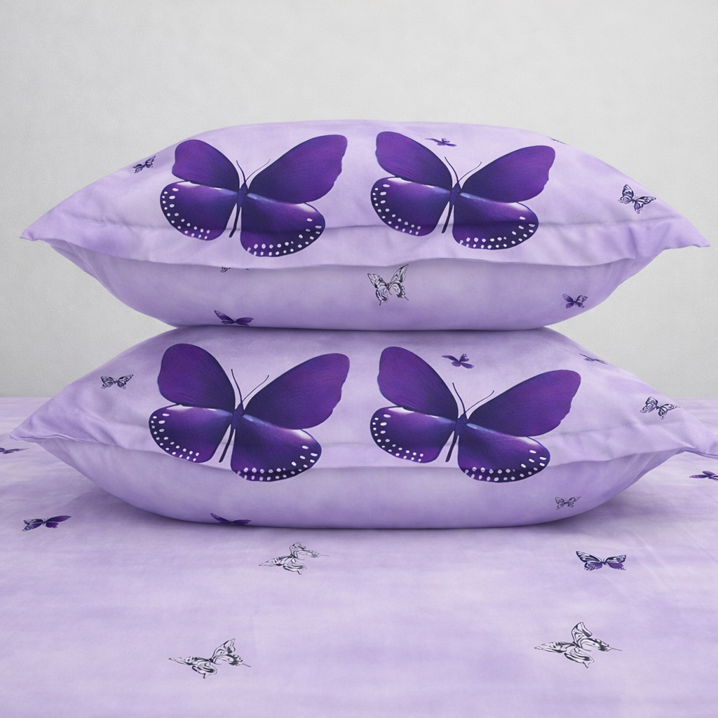 SPRINGSTONE POLYCOTTON DOUBLE PRINTED FLAT BEDSHEET ARTICLE NO HFDBSSD2M