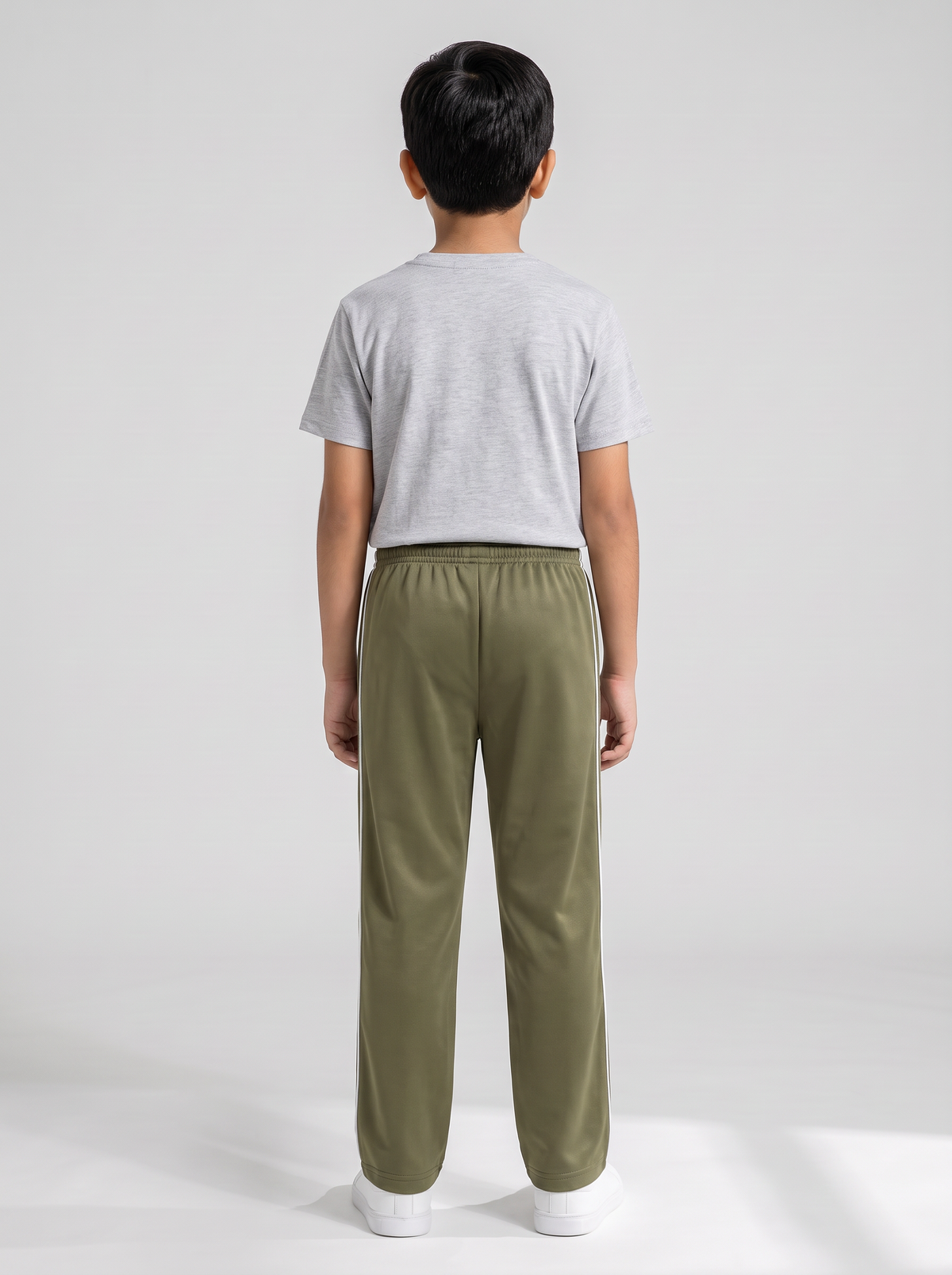MOON FLY BOYS TRACK PANTS | SOLID BEIGE REGULAR FIT LOWER WITH ELASTIC WAIST & SIDE PIPING | CASUAL SPORTSWEAR JOGGERS FOR BOYS (Copy)