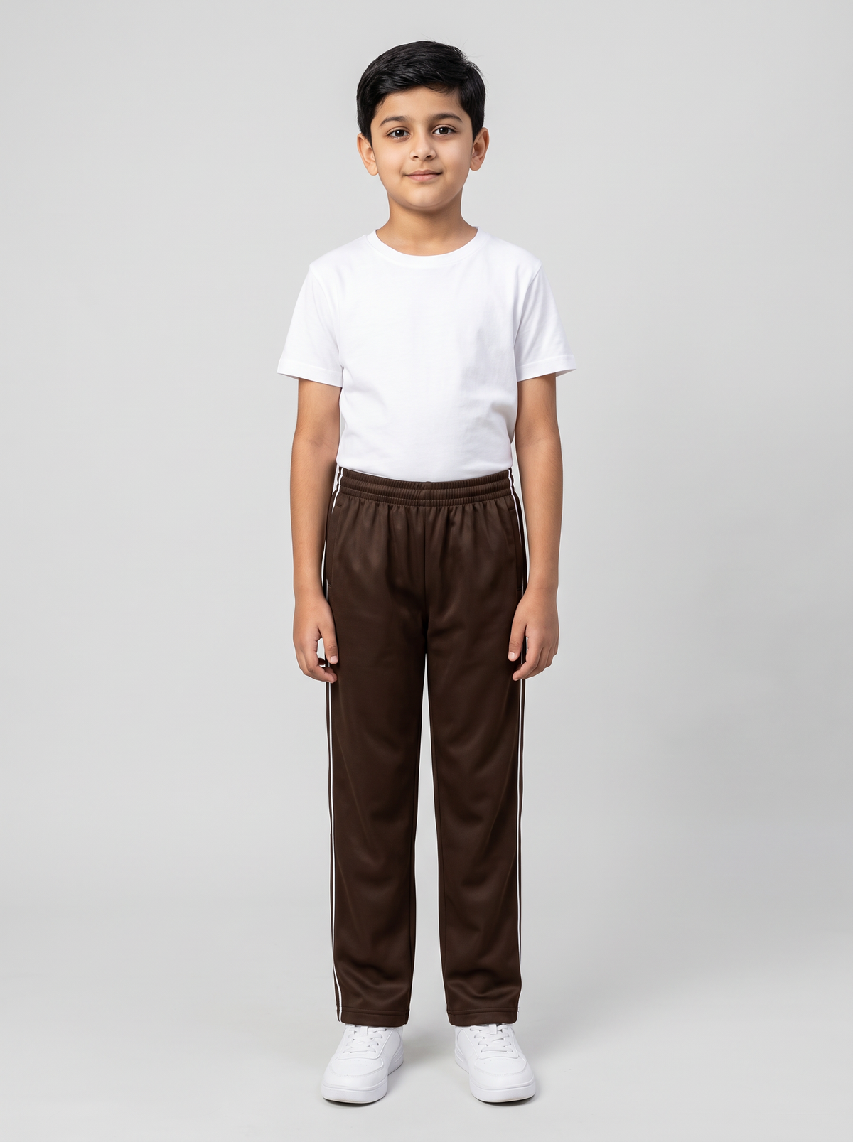 MOON FLY BOYS TRACK PANTS | SOLID BEIGE REGULAR FIT LOWER WITH ELASTIC WAIST & SIDE PIPING | CASUAL SPORTSWEAR JOGGERS FOR BOYS (Copy) (Copy) (Copy) (Copy) (Copy) (Copy) (Copy)