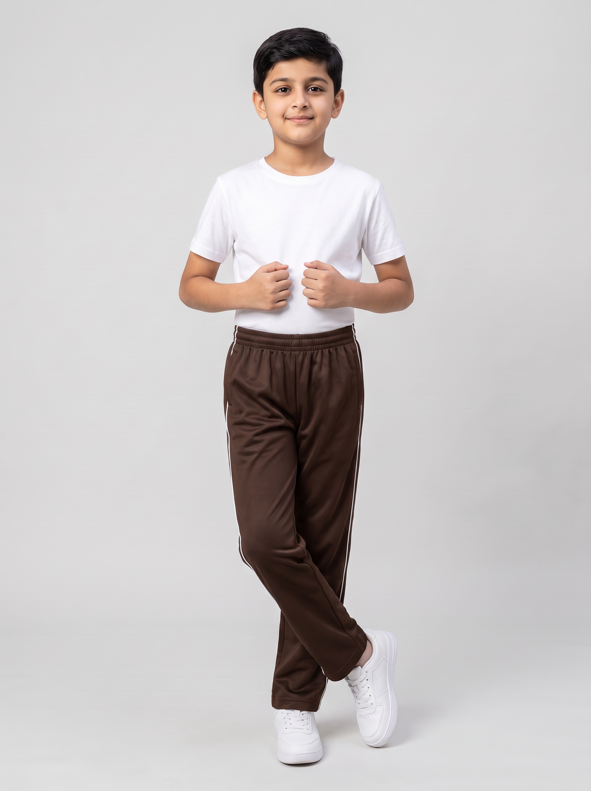MOON FLY BOYS TRACK PANTS | SOLID BEIGE REGULAR FIT LOWER WITH ELASTIC WAIST & SIDE PIPING | CASUAL SPORTSWEAR JOGGERS FOR BOYS (Copy) (Copy) (Copy) (Copy) (Copy) (Copy) (Copy)