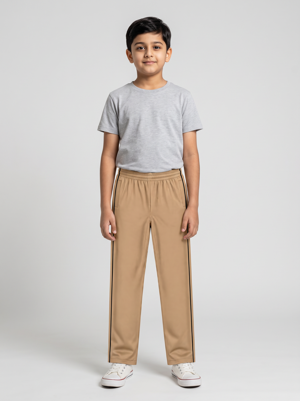 MOON FLY BOYS TRACK PANTS | SOLID BEIGE REGULAR FIT LOWER WITH ELASTIC WAIST & SIDE PIPING | CASUAL SPORTSWEAR JOGGERS FOR BOYS (Copy) (Copy) (Copy) (Copy) (Copy) (Copy) (Copy) (Copy)