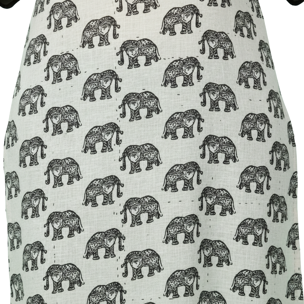 MOON FLY WOMEN CREPE PRINTED STRAIGHT KURTI | ELEPHANT PRINT | ROUND NECK | 3/4TH SLEEVES | CALF LENGTH | CASUAL OFFICE ETHNIC WEAR KURTA FOR WOMEN ARTICLE NO WSKD5C1