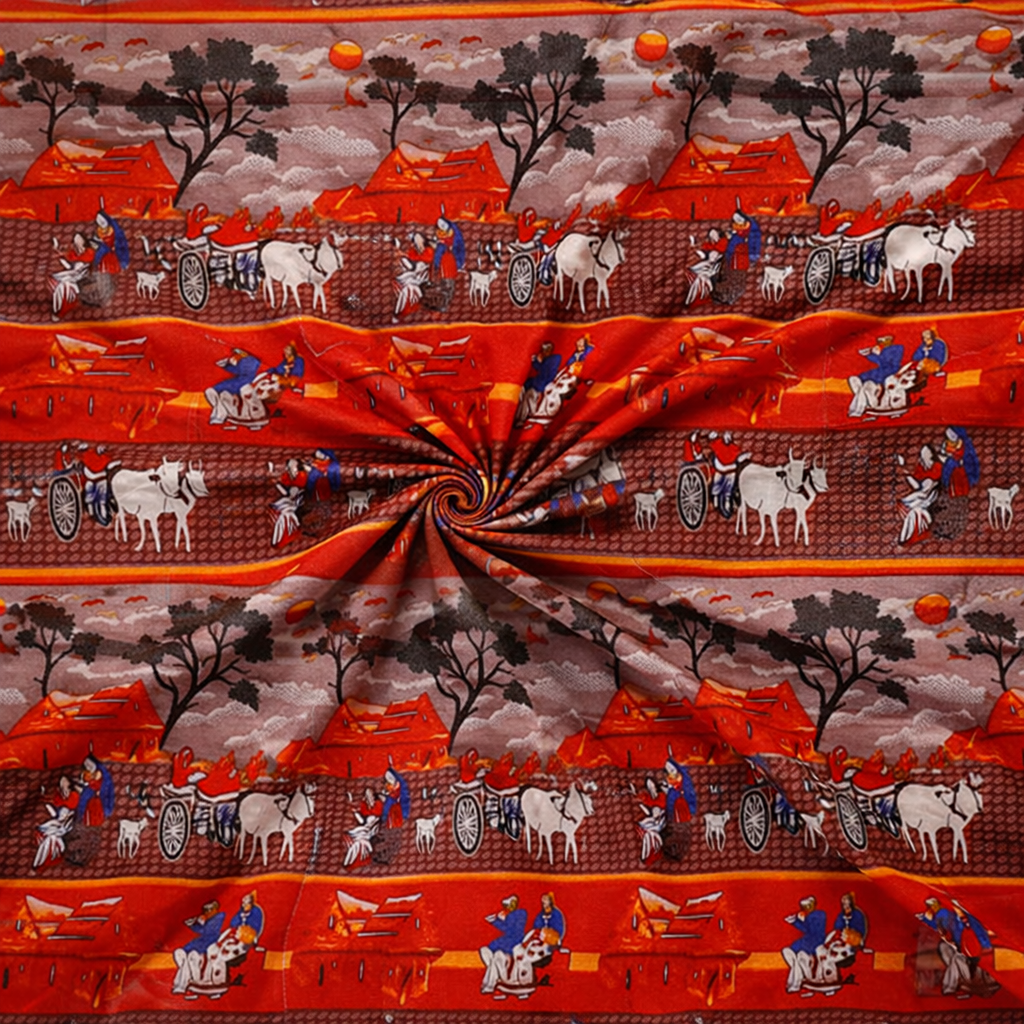 SPRINGSTONE POLYCOTTON DOUBLE PRINTED FLAT BEDSHEET ARTICLE NO HFDBSSD11M