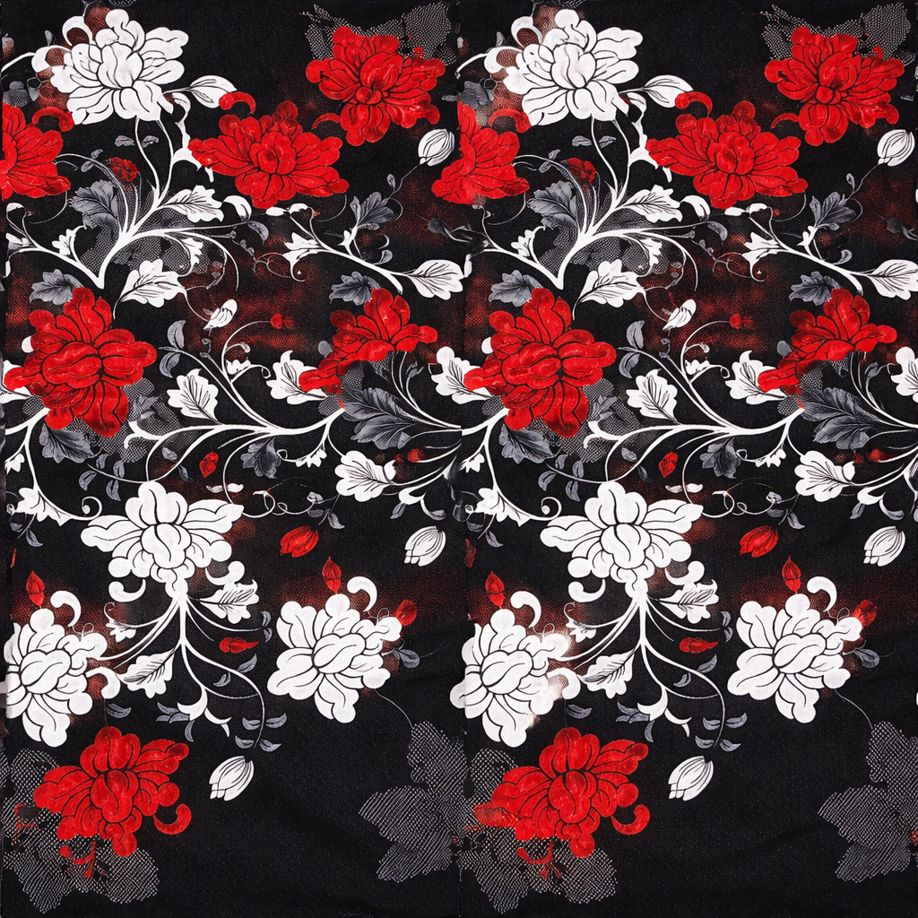 SPRINGSTONE POLYCOTTON DOUBLE PRINTED FLAT BEDSHEET ARTICLE NO HFDBSSD4M