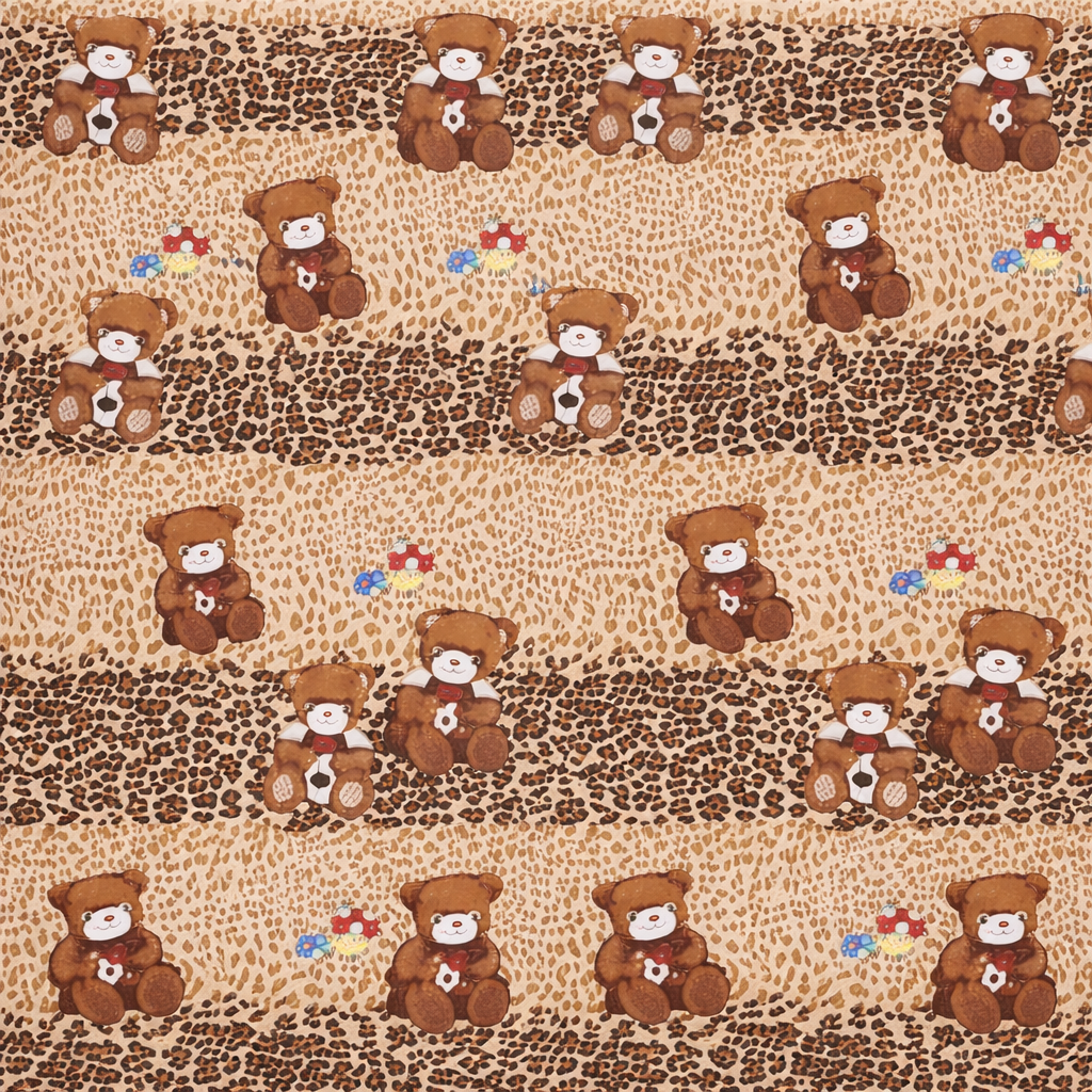 SPRINGSTONE POLYCOTTON DOUBLE PRINTED FLAT BEDSHEET ARTICLE NO HFDBSSD6M