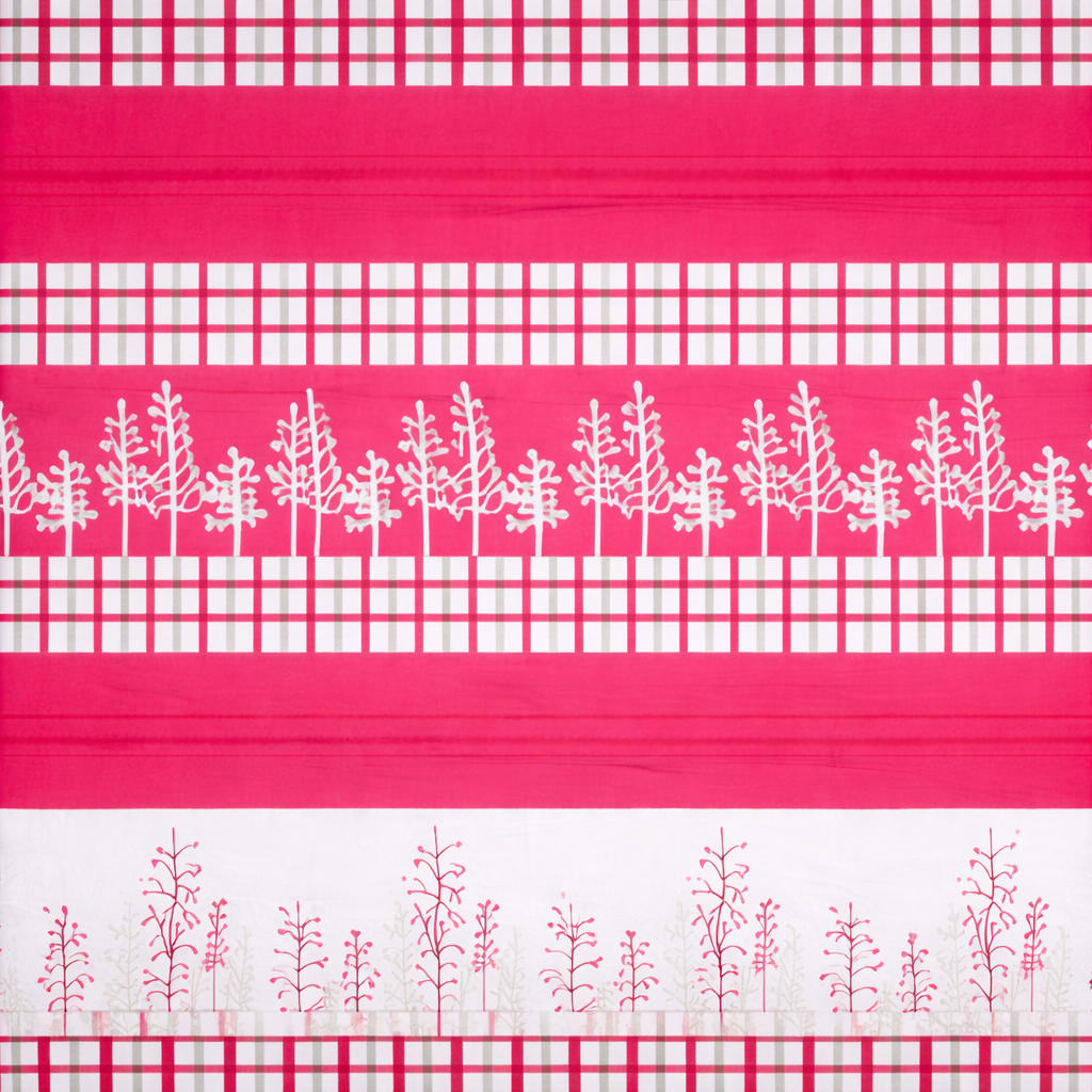 SPRINGSTONE POLYCOTTON DOUBLE PRINTED FLAT BEDSHEET ARTICLE NO HFDBSSD8M