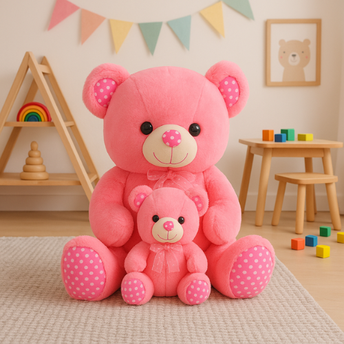 SOLO CITY PINK MOTHER TEDDY (45CM) ARTICLE NO TYSCSTD1C1