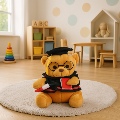 SOLO CITY SCHOLAR TEDDY BEAR WITH DIARY & DEGREE SOFT TOYS (35 CM) ARTICLE NO TYSCTSTD1C1