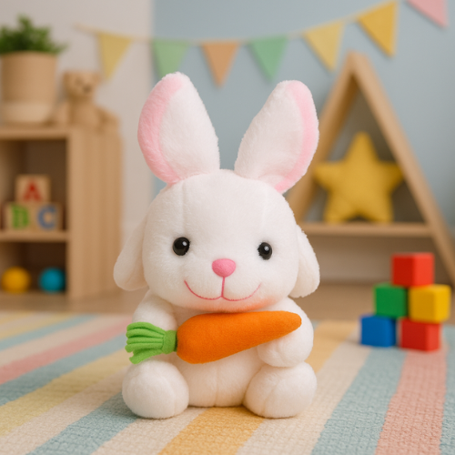 SOLO CITY RABBIT WITH CARROT(22CM)ARTICLE NO TYSCRWCD1C