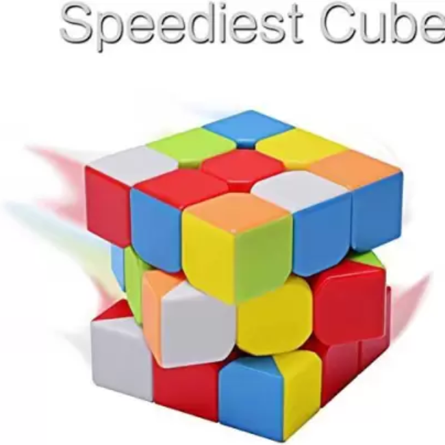 SOLO CITY SpeedCube High Speed Smooth Turning Magic Cube Puzzle Brainteaser ARTICLE NO TSHSSTMCSD1M