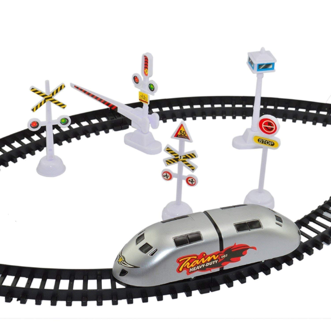 SOLO CITY High Speed Bullet Train Toy Set with Tracks and Signals for Kids ARTICLE NO TYHSBTTD1M