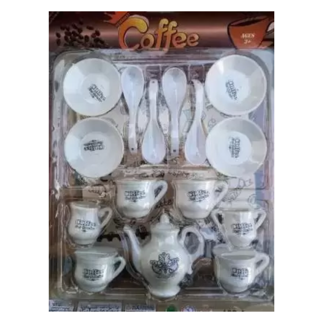 SOLO CITY Coffee Set Toys Made of Plastic Pretend Kitchen Play ARTICLE NO TYCSPKPD1M