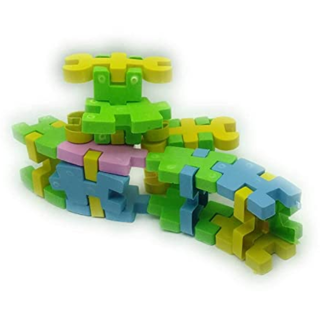 SOLO CITY Blocks Set, Multi Colour, Learning Block, 32 Pieces ARTICLE NO TYBSMCLD1M