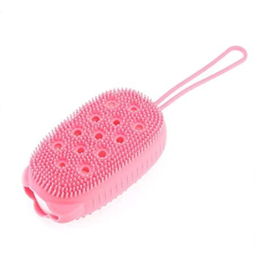 WELLMORA Silicone Bubble Bath SPA Super Soft Body Scrubbing Brush ARTICLE NO HKSBBSBD6M