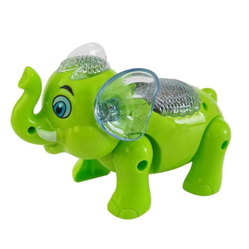 SOLO CITY Light and Sound Battery Operated Walking Elephant Toy Ground Walking & Musical Sound ARTICLE NO TYEMEBOD1M