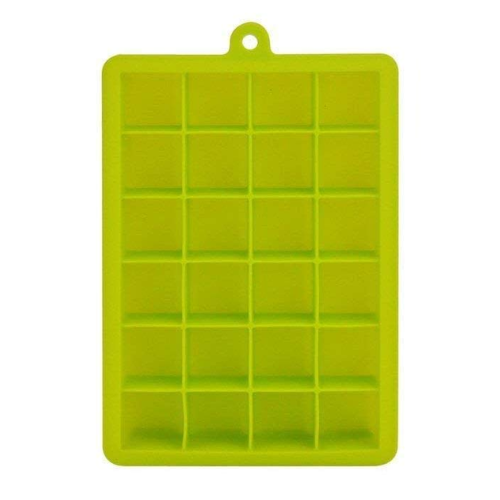 WELLMORA Silicone Ice Cube Tray - 24 Cavity Per Ice Tray [Multicolor] ARTICLE NO HKDFTWDOR2M
