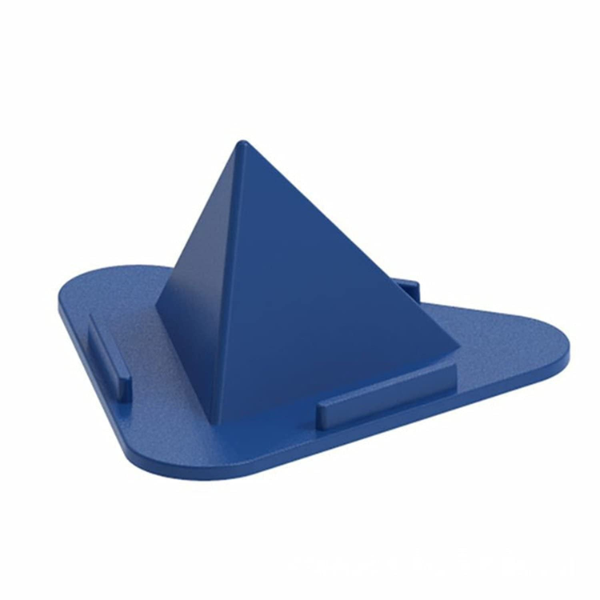 RAY VISION Portable Three Sided Triangle Anty Slip Desktop Stand Mobile Paradise Universal Phone Pyramid Shape Holder Desktop Stand PACK OF 5 MATTTSMHSD1M