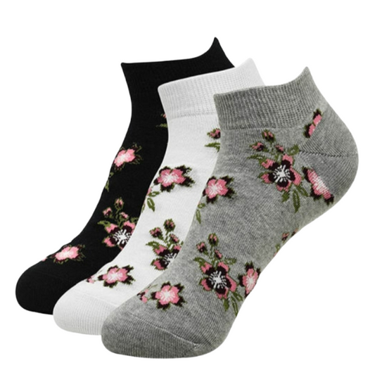 MOON FLY WOMEN PRINTED ANKLE LENGTH SOCKS ARTICLE NO WNSKMFD1M (PACK OF 3)
